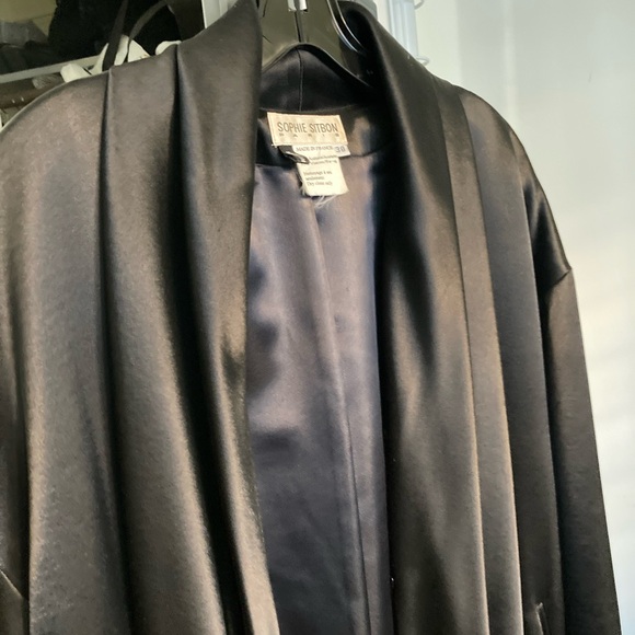 Silk Sophie Sitbon evening coat.size 6 - Picture 7 of 11